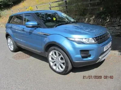 Used Land Rover Range Rover evoque Pure 150 HP (110 kW) 2012 Blue SUV