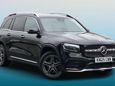 Cosmos black metallic Used 2025 Mercedes GLB200 AMG Line Premium SUV | £31,995 (Fair price)
