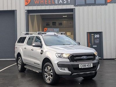 Silver Used 2018 Ford Ranger Wildtrack Pickup | £16,000 (Fair price)