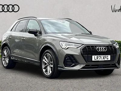 Used Audi Q3 Black Edition 150 HP (110 kW) 2021 Grey SUV