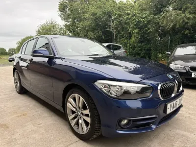Used BMW 116 Sport Line 2016 Blue Hatchback