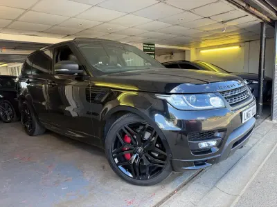 Used Land Rover Range Rover Sport Autobiography Dynamic 306 HP (225 kW) 2017 Black SUV