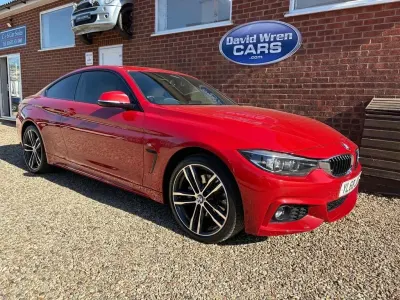 Usado BMW 420 M Sport 190 CV (139 kW) 2018 Rojo Coupe