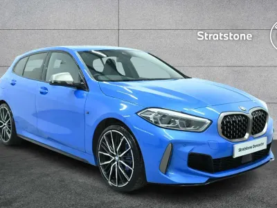 Käytetty BMW M135 M Performance 306 HP (225 kW) 2021 Sininen Viistoperä