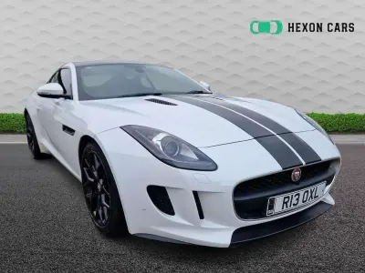 Used Jaguar F-Type Supercharged 340 HP (250 kW) 2016 White Coupe