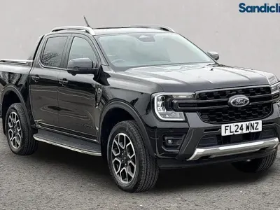 Used Ford Ranger Wildtrack 205 HP (150 kW) 2024 Black Pickup