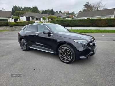 Used Mercedes EQC400 AMG Line Premium 300 kW (408 HP) 2023 Black SUV