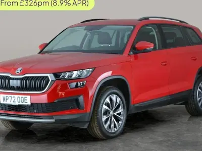 Used Skoda Kodiaq SE Drive 150 HP (110 kW) 2022 Red SUV