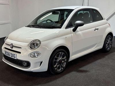 White Used 2017 Fiat 500S S Hatchback | £10,395 (Expensive)