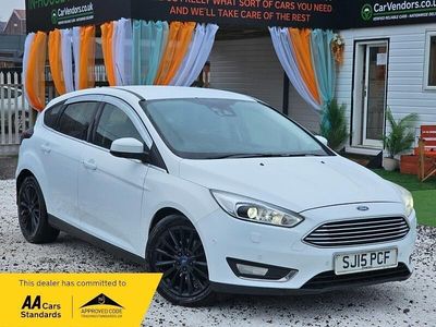 Used Ford Focus Titanium X 120 HP (88 kW) 2015 White Hatchback