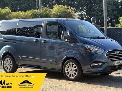 Blue Used 2018 Ford Tourneo Custom Titanium Van | £13,490 (Expensive)