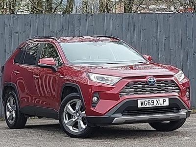 Used Toyota RAV4 Hybrid 222 HP (163 kW) 2020 Red SUV