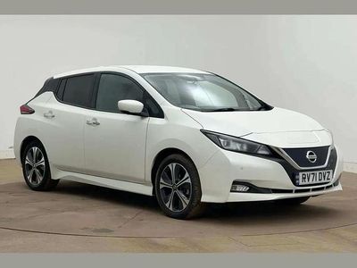 White Used 2021 Nissan Leaf Tekna Hatchback | £10,807 (Fair price)