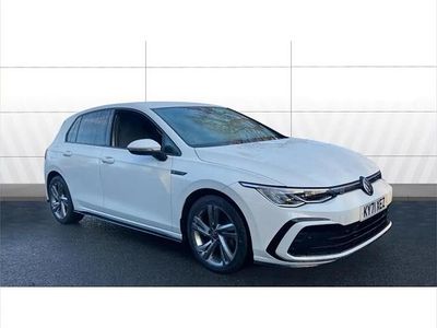 White Used 2021 VW Golf VIII R-line Hatchback | £19,255 (Fair price)