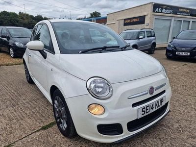 Used Fiat 500 S 69 HP (50 kW) 2014 White Hatchback