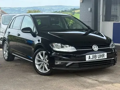 Used VW Golf VII GT 115 HP (84 kW) 2018 Black Hatchback