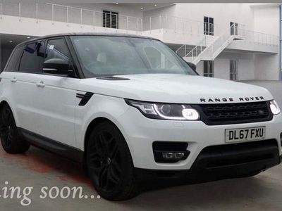 White Used 2018 Land Rover Range Rover Sport HSE Dynamic SUV | £24,995 (Fair price)