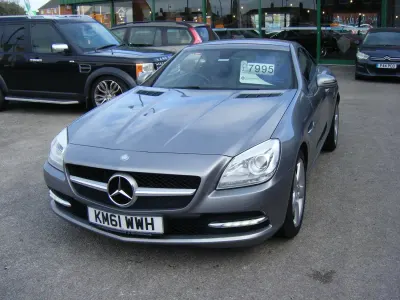 Used Mercedes SLK200 2012 Silver Cabriolet