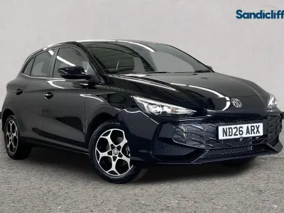 New MG MG3 115 HP (84 kW) 2026 Metallic  black pearl Hatchback