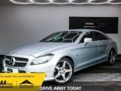 Used Mercedes CLS350 AMG 265 HP (194 kW) 2011 Silver Coupe