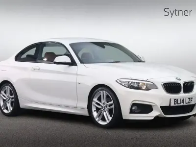 Used BMW 218 M Sport 141 HP (103 kW) 2014 White Coupe