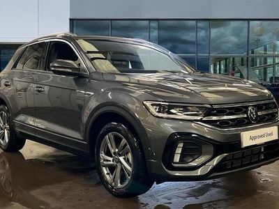 Indium grey metallic New 2025 VW T-Roc R-line SUV | £28,990 (Super price)