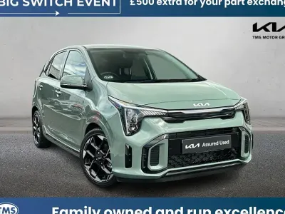 New Kia Picanto GT-Line 68 HP (50 kW) 2026 Green Hatchback