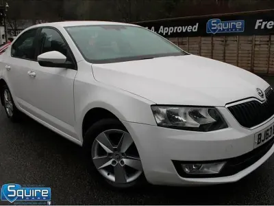 Begagnad Skoda Octavia SE 2013 Vit Halvkombi