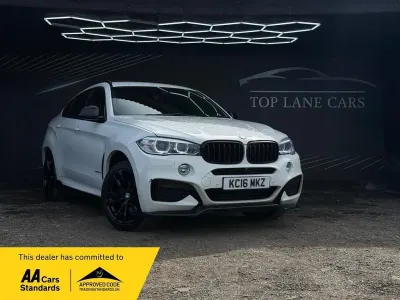 Used BMW X6 M Sport 313 HP (230 kW) 2016 White SUV