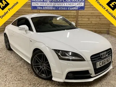Used Audi TT Black Edition 211 HP (155 kW) 2011 White Coupe