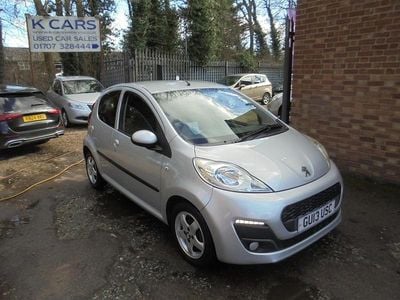 Used Peugeot 107 Allure 68 HP (50 kW) 2013 Silver Hatchback