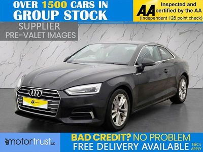 Used Audi A5 Sport 150 HP (110 kW) 2018 Black Coupe