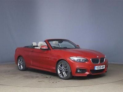 Used BMW 220 M Sport 2019 Red Cabriolet