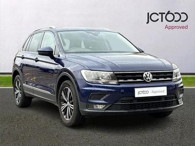 Used VW Tiguan SE 147 HP (108 kW) 2018 Blue SUV