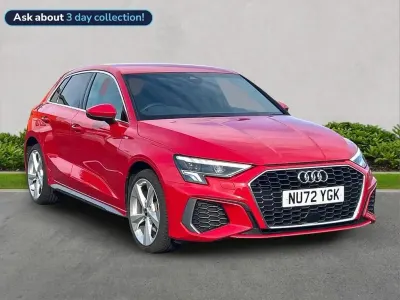 Used Audi A3 e-tron S-Line 200 HP (147 kW) 2023 Red Hatchback