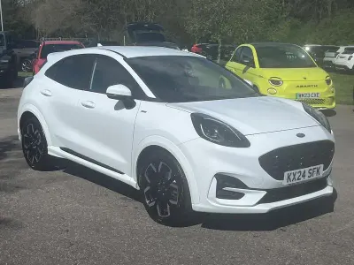 Used Ford Puma ST-Line X 125 HP (91 kW) 2024 White SUV