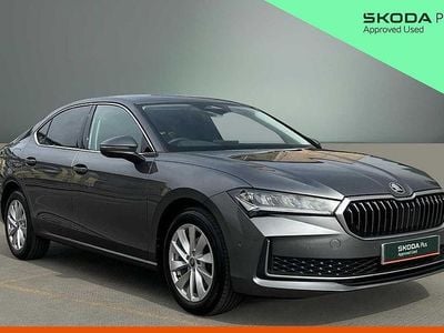 Used Skoda Superb SE Technology 150 HP (110 kW) 2025 Graphite grey Hatchback