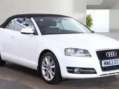 Used Audi A3 Cabriolet Sport 105 HP (77 kW) 2013 White Cabriolet