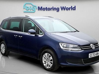 Used VW Sharan SE 150 HP (110 kW) 2021 Blue MPV