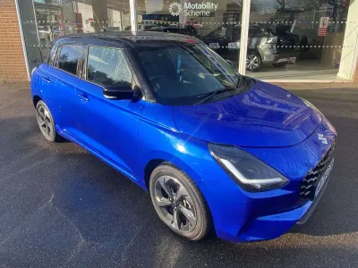 New Suzuki Swift 82 HP (60 kW) 2026 Frontier blue / super black Hatchback
