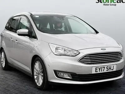 Used Ford Grand C-Max Titanium 150 HP (110 kW) 2017 Silver MPV