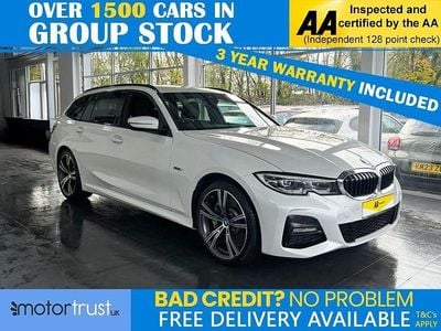 White Used 2022 BMW 330e M Sport Estate | £18,000 (Super price)