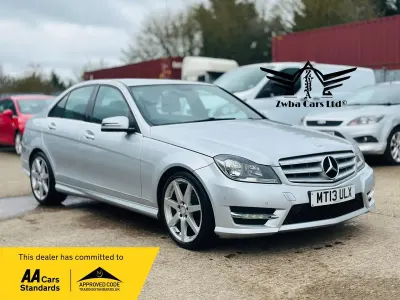Begagnad Mercedes C180