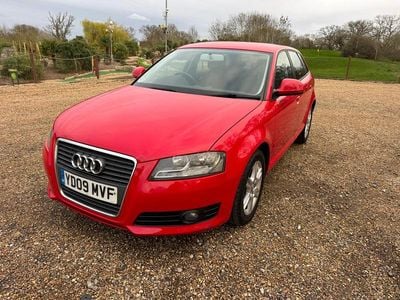 Used Audi A3 Sportback 102 HP (75 kW) 2009 Red Hatchback