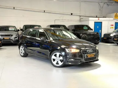 Used Audi A3 Sportback Sport 2015 Black Hatchback