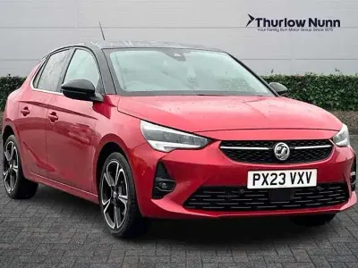 Used Vauxhall Corsa Ultimate 130 HP (95 kW) 2023 Red Hatchback