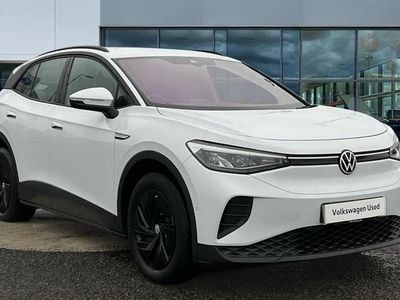 Glacier white metallic Used 2022 VW ID.4 Pure SUV | £18,442 (Fair price)