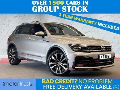 Used VW Tiguan R-line 150 HP (110 kW) 2020 Silver SUV