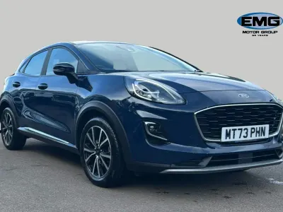 Begagnad Ford Puma Titanium 125 HK (91 kW) 2023 Blå SUV