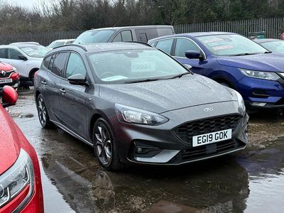 Used Ford Focus ST-Line 120 HP (88 kW) 2019 Grey Estate